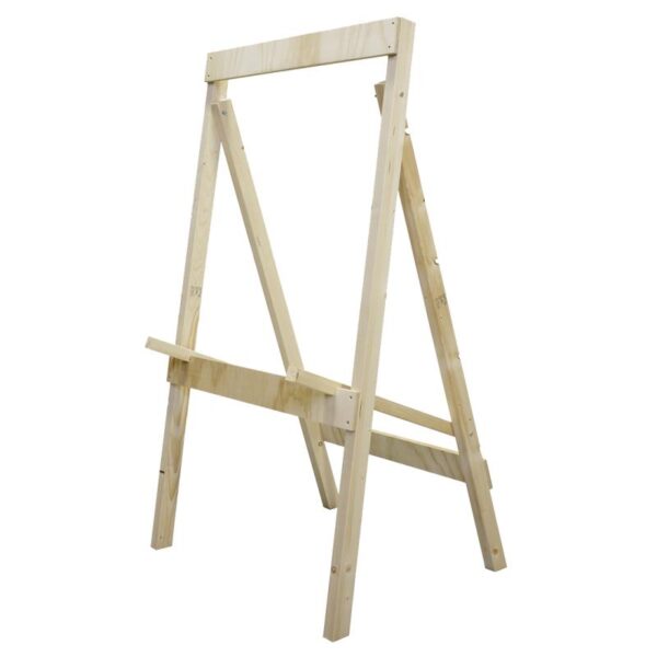 JVD Target Stand Wood 4-Leg Square for Target