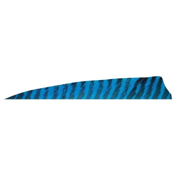 Gateway Feather 4" Shield RW Barred Chartreuse - Image 6
