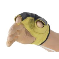 White Feather Bow Hand Protector Fire