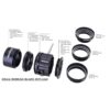 Shrewd Peep Sight Centering Ring with White Ring 42 mm - Image 3