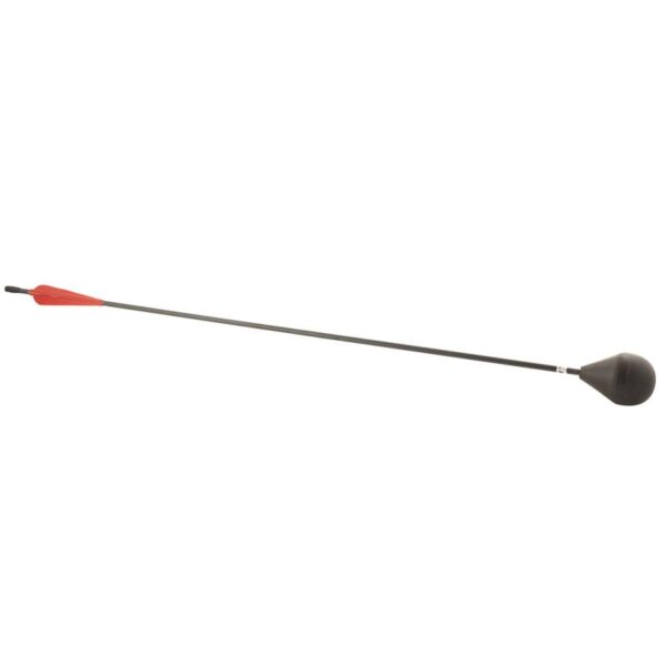 IDV Arrow Archery Tag Round Head with Red Vanes