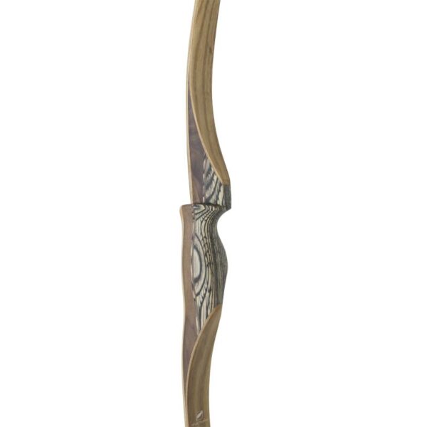 White Feather Longbow Shearwater Clear LH 62"-35#
