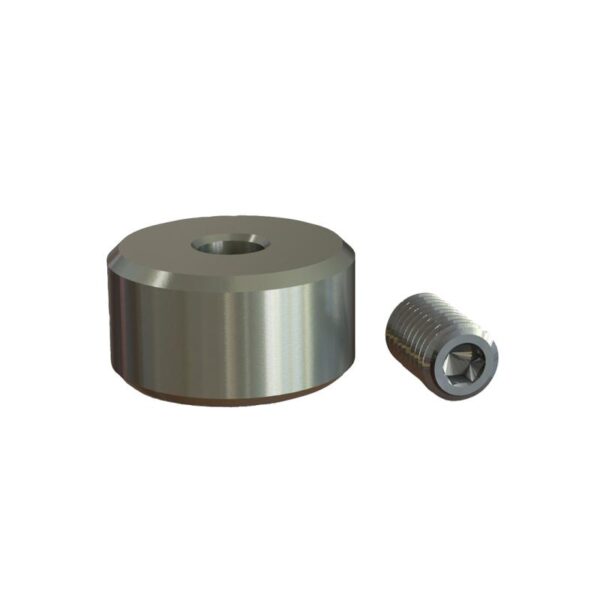 Shrewd Weight Tungsten Cylindrical 1 oz Black