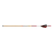 Black Eagle Arrow Carbon Hunting Feathers Crested Instinct .005" 400 Red/White/Black