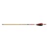 Black Eagle Arrow Carbon Hunting Feathers Crested Vintage .005" 400 Yellow/Orange - Image 3