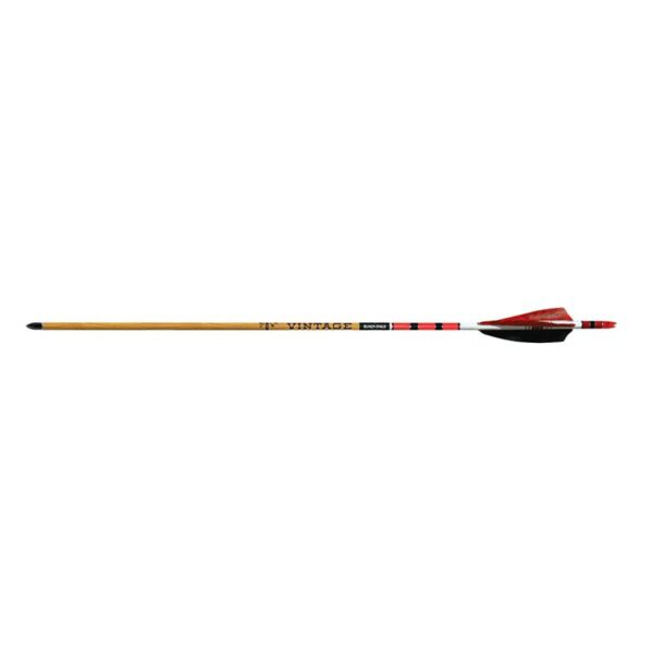 Black Eagle Arrow Carbon Hunting Feathers Crested Vintage .005" - Image 3