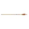 Black Eagle Arrow Carbon Hunting Feathers Crested Vintage .005" 400 Yellow/Orange - Image 2