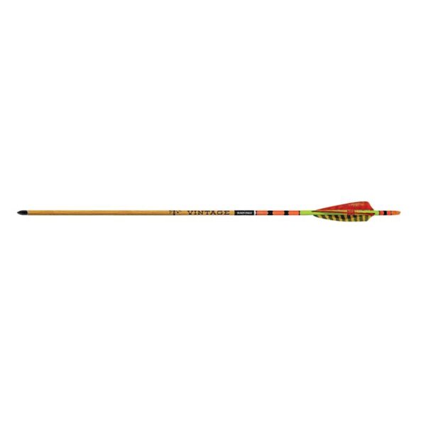 Black Eagle Arrow Carbon Hunting Feathers Crested Vintage .005" - Image 2