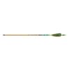 Black Eagle Arrow Carbon Hunting Feathers Crested Vintage .005" 400 Yellow/Orange