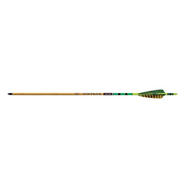 Black Eagle Arrow Carbon Hunting Feathers Crested Vintage .005"
