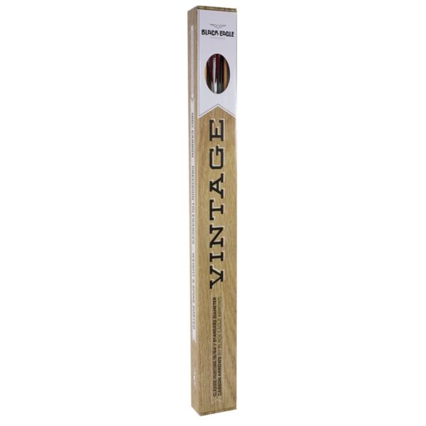 Black Eagle Arrow Carbon Hunting Feathers Crested Vintage .005" - Image 4