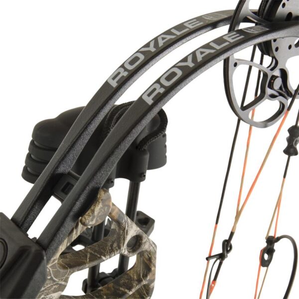 Bear Archery Compound Bow Royale Package RH (5#-50#)-(12"-27") 75% Let Off Toxic - Image 5