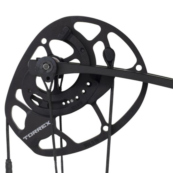 Hoyt Compound Bow Package Torrex CW LH 60#-(26.0"-30.0") (Cam 3) Realtree APX  Handle/Black Limbs - Image 7