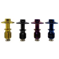 Gillo Tiller Adjustment Bolt Titanium Plated Stainless Steel Black