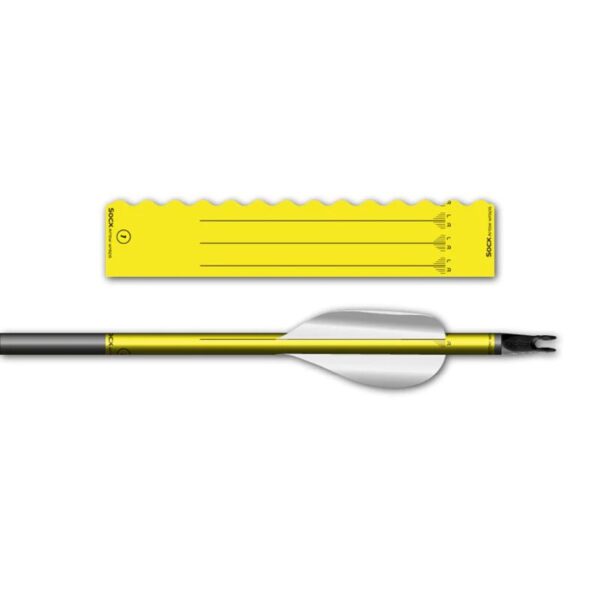 Socx Wrap Comfort Wave Edge Navigator Fluo for Spin-Wing Fluor Yellow - Image 5