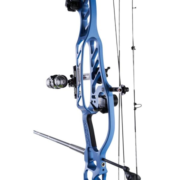 Hoyt Compound Bow Stratos 36 SVX LH 60#-(26.0"-27.0") (Cam 2) 70% Let Off Frost White Handle/Black Limbs - Image 7