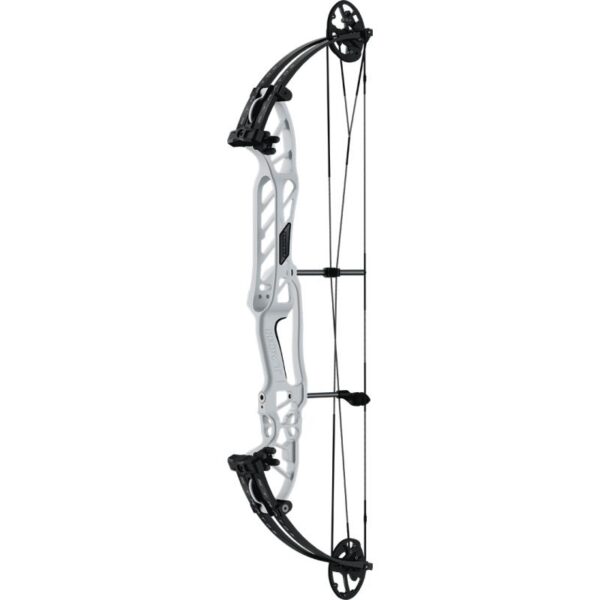 Hoyt Compound Bow Stratos 36 SVX LH 60#-(26.0"-27.0") (Cam 2) 70% Let Off Frost White Handle/Black Limbs - Image 8