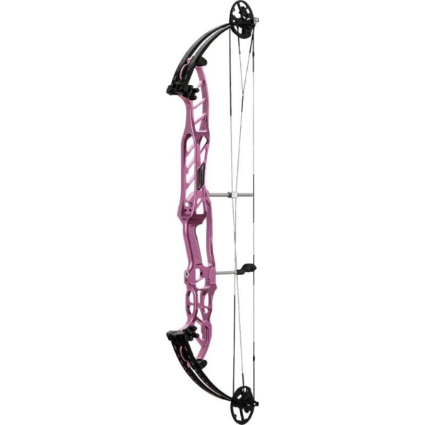Hoyt Compound Bow Stratos 40 SVX LH 60#-(28.5"-29.5") (Cam 3) 70% Let Off Frost White Handle/Black Limbs - Image 9