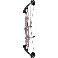 Hoyt Compound Bow Stratos 40 HBT LH 50#-(25.5"-29.0") (Cam 1) 65-75% Let Off Champagne Pink Handle/Black Limbs