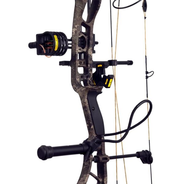 Bear Archery Compound Bow THP Adapt Package RH (45#-60#)-(24.0"-31.0") 80% Let Off Stone/Bottomland - Image 2