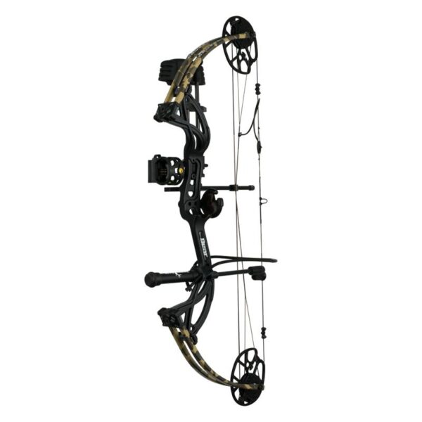 Bear Archery Compound Bow Cruzer G3 Package RH (10#-70#)-(14"-30") 75% Let Off Shadow/Toxic