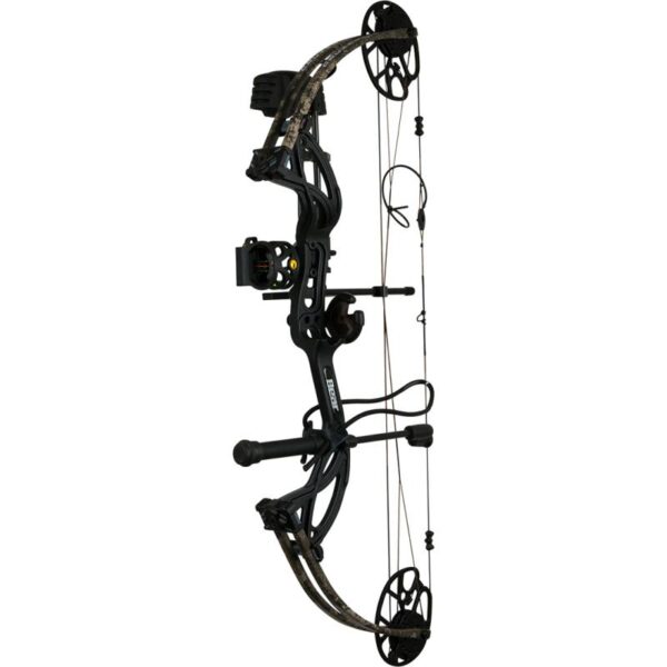 Bear Archery Compound Bow Cruzer G3 Package RH (10#-70#)-(14"-30") 75% Let Off Shadow/Toxic - Image 2