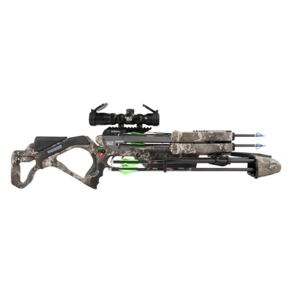Excalibur Crossbow Recurve Package Twinstrike TAC2 with DualFire technology Tru Timber Strata