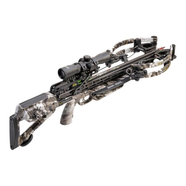 TenPoint Crossbow Compound Viper 430 ACUslide Rangemaster 100 Scope Moss Green