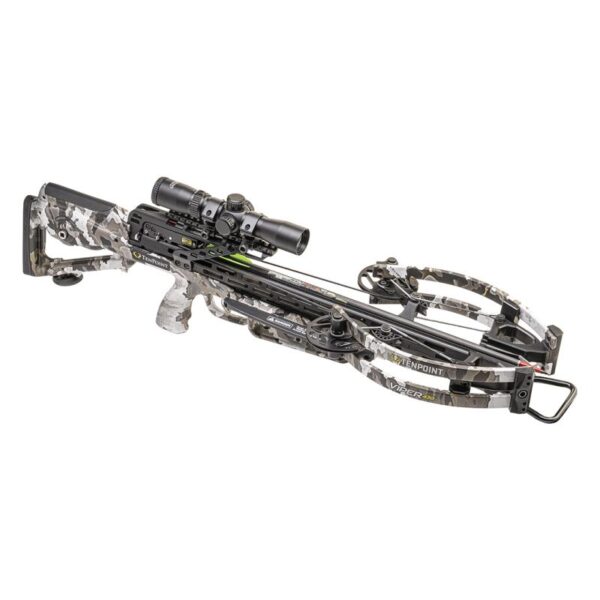 TenPoint Crossbow Compound Viper 430 ACUslide Rangemaster 100 Scope Moss Green - Image 6