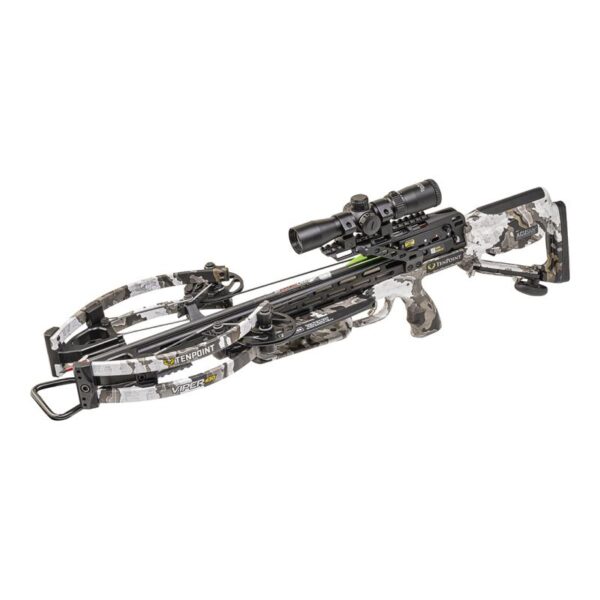 TenPoint Crossbow Compound Viper 430 ACUslide Rangemaster 100 Scope Moss Green - Image 4