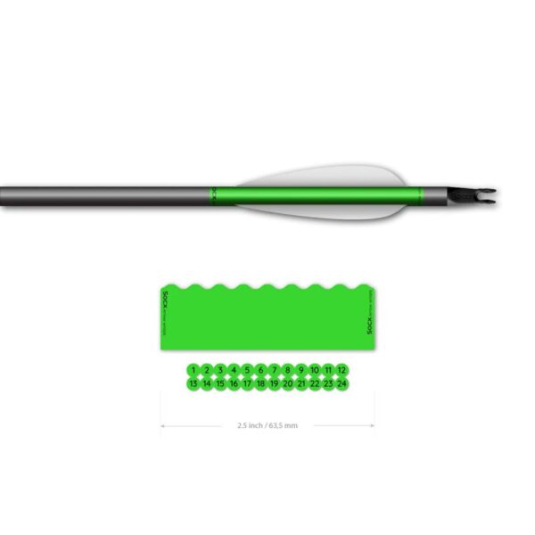 Socx Wrap Shorty 5.5 mm Max Fluor Green - Image 2