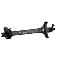 Axcel Sight Achieve XP Variable Range 1.5" Carbon Bar Recurve 9" RH Black/Black