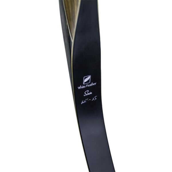 White Feather Fieldbow One Piece Sirin RH 62"-30# - Image 2