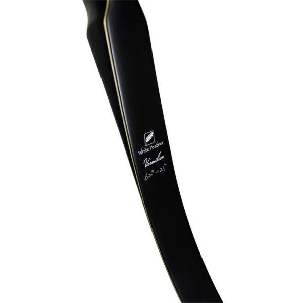 White Feather Fieldbow One Piece Vermilion RH 62"-35# - Image 11