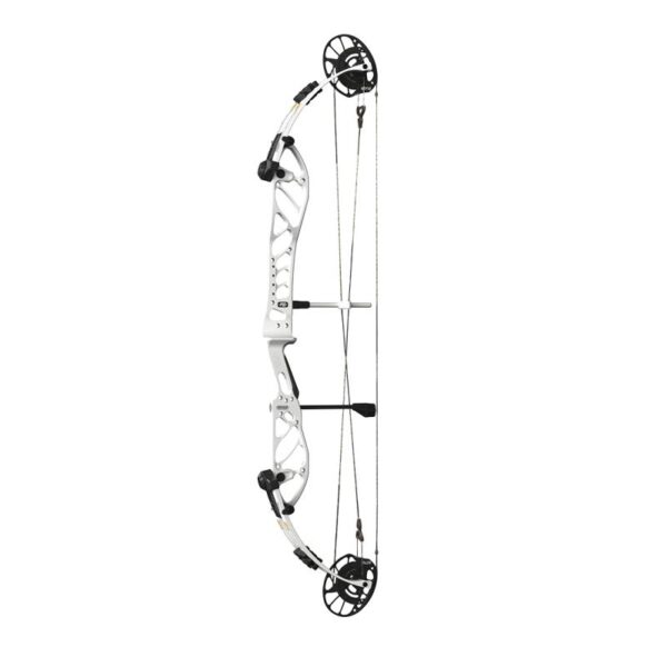 PSE Compound Bow Supra X 37 EM2 RH 50#- (23.0"-29.0") 75% Let Off White - Image 5