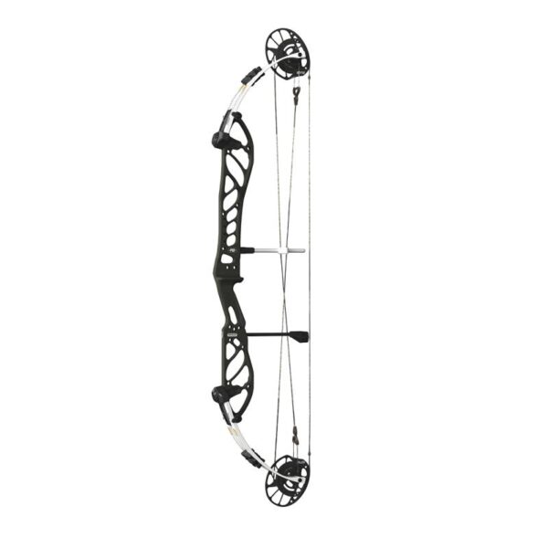 PSE Compound Bow Supra X 37 EM2 RH 50#- (23.0"-29.0") 75% Let Off White - Image 7