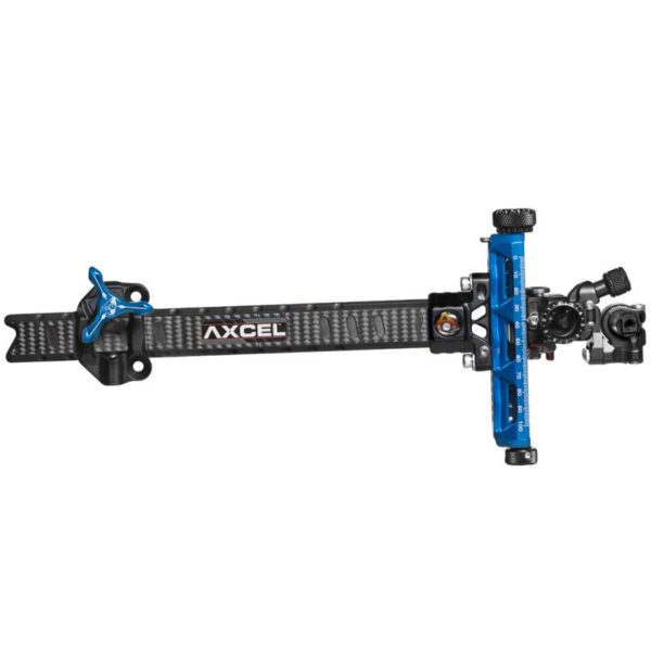 Axcel Sight Achieve XP Pro UHM Diamond Weave Carbon Bar Compound 9" RH Blue/Black - Image 2