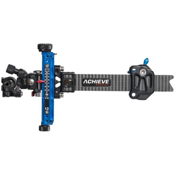 Axcel Sight Achieve XP Pro UHM Diamond Weave Carbon Bar Compound 9" RH Blue/Black