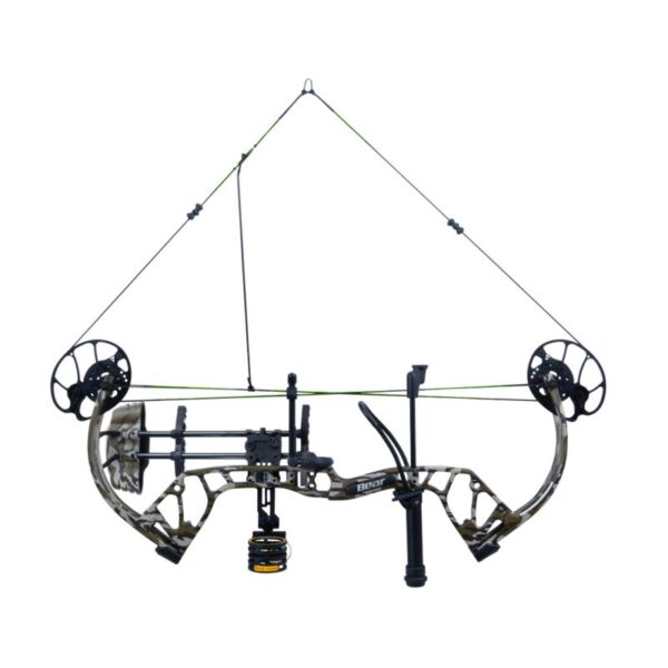 Bear Archery Compound Bow THP Royale Gamekeeper Jr Package RH (5#-50#)-(12.0"-27.0") 80% Let Off Mossy Oak Bottomland