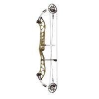 PSE Compound Bow Dominator Duo X 38 SE2 LH 60#-(26.5''-32.0") 65-75% Let Off Black Cherry Handle/White Limbs
