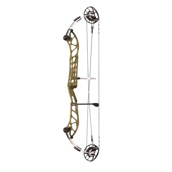 PSE Compound Bow Dominator Duo X 38 SE2 LH 60#-(26.5''-32.0") 65-75% Let Off Black Handle/White Limbs