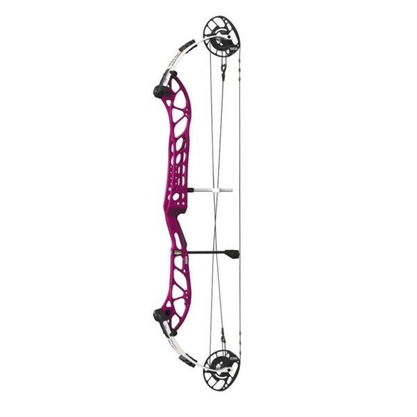 PSE Compound Bow Dominator Duo X 38 SE2 LH 60#-(26.5''-32.0") 65-75% Let Off Black Handle/White Limbs - Image 3