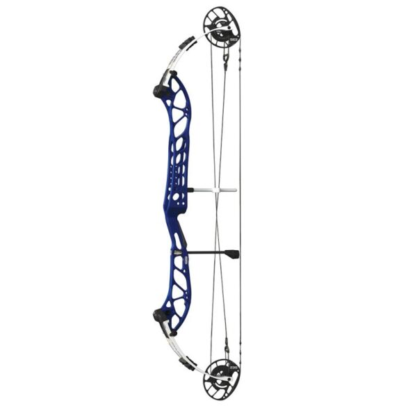 PSE Compound Bow Dominator Duo X 40 SE2 RH 50#-(27.5''-33.0") 65-75% Let Off Charcoal Handle/White Limbs - Image 5
