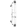 PSE Compound Bow Dominator Duo X 40 EM2 RH 60#-(24.0''-30.0") 65-75% Let Off Black Cherry Handle/White Limbs - Image 3