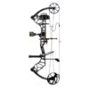 Bear Archery Compound Bow Species XT Package LH (55#-70#)-(23.5"-30.5") 80% Let Off True Timber Strata Handle/Black Limbs - Image 10