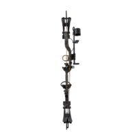 Bear Archery Compound Bow Species XT Package LH (55#-70#)-(23.5"-30.5") 80% Let Off Mossy Oak Roots Handle/Black Limbs