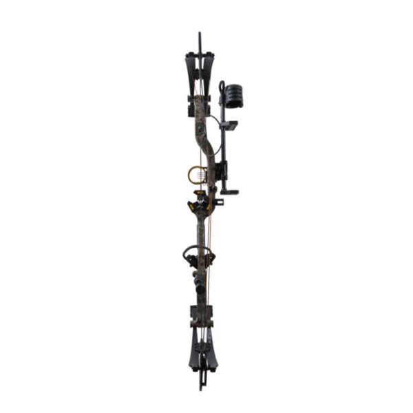Bear Archery Compound Bow Species XT Package LH (55#-70#)-(23.5"-30.5") 80% Let Off True Timber Strata Handle/Black Limbs