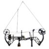 Bear Archery Compound Bow Species XT Package LH (55#-70#)-(23.5"-30.5") 80% Let Off True Timber Strata Handle/Black Limbs - Image 6