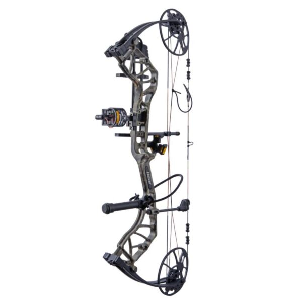 Bear Archery Compound Bow Legit MAXX Package LH 70#-(14.0"-30.0") 80% Let Off Throwback Green Handle/Throwback Green Limbs - Image 6