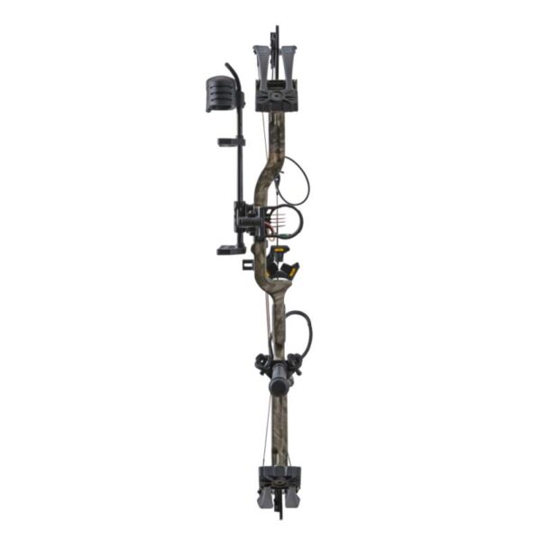 Bear Archery Compound Bow Legit MAXX Package LH 70#-(14.0"-30.0") 80% Let Off Throwback Green Handle/Throwback Green Limbs - Image 5